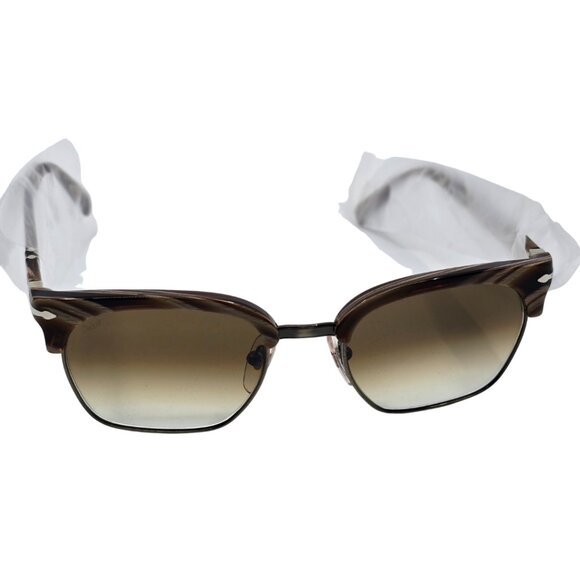 Persol 3199-S 1113/51 Brown Horn Gradient Sunglasses 53-20 145 Made In Italy main image 5